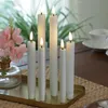 LED Stabkerzen MIA - Echtwachs - 3D Flamme - H: 24cm/D: Produktbild-Vorschau 4