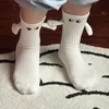 Lustige Magnetische Saugnapf Socken 3D Puppes Paar Socken Produktbild-Vorschau 4