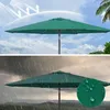 Sonnenschirm 3,5m rund grün Garten Balkon knickbar mit Produktbild-Vorschau 9