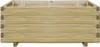 vidaXL Hochbeet 100x50x40 cm Holz Rechteckig Produktbild-Vorschau 1