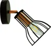 Sofia, wandlamp, 1x E14 fitting, zwart Productafbeelding-voorbeeld 5