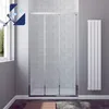 AQUABATOS 120 x 195 cm Duschtür Duschabtrennung Duschwand Produktbild-Vorschau 1