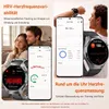 Smartwatch Herren Damen mit Produktbild-Vorschau 3