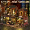 DIY-Miniatur-Puppenhaus-Bausatz, Puppenhaus-Bausatz aus Produktbild-Vorschau 5