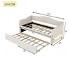 Merax daybed 90x200 cm, con letto estraibile 90x200 cm, Anteprima dell’immagine prodotto 5