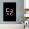 MuchoWow® - Leinwandbilder - Gaming - Neon - Konsole - Produktbild-Vorschau 4