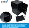 Tresor Möbeltresor Safe Aktentresor 35 x 36 x 52cm Schwarz Produktbild-Vorschau 5