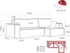 IDOHOME-Universelles Polsterecksofa PARIS XL mit Produktbild-Vorschau 7