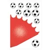 itenga DEKO-SET für SCHULTÜTE FUSSBALL rot blau Produktbild-Vorschau 7