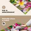 KitchenYeah© Herdabdeckplatte Blumen - Plumeria - Farben , Produktbild-Vorschau 2