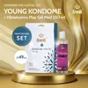 AMOR Premium Kondom und Gleitgel Set - 100 Kondome Ø 49 mm Produktbild-Vorschau 2