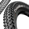 A close-up view of a bicycle tire with prominent tread patterns and branding. Náhled obrázku produktu