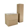 WENA Waschtischunterschrank 60 cm mit Waschbecken, Produktbild-Vorschau 3