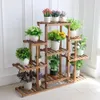 FATIVO Étagère à plantes en bois 115x25x96,5 cm – Support à Voir les images du produit 6