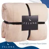 Feluna XXL Kuscheldecke 220x200 cm Beige - Flauschige Produktbild-Vorschau 2