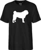 Huuraa Herren T-Shirt Mops Silhouette XXL Black Bio Produktbild-Vorschau 2
