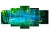 Akustikbild See Wasserfall 200x100 cm Bilder Akustikschaum Produktbild-Vorschau 6