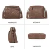 Umhängetasche Damen mittelgroß, Crossbody Bag Damen, Mit 6 Produktbild-Vorschau 5
