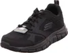 A black Skechers shoe is shown from a slightly elevated side angle against a white background. Anteprima dell’immagine prodotto