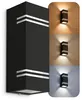 Design Wandleuchte JOVO-L indirektes Licht Up & Down IP44 Produktbild-Vorschau 1