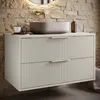 Badplaats Waschbeckenunterschrank Rimini 80 x 46 cm Produktbild-Vorschau 2