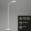 LED Stehleuchte CCT 600 lm warmweiß-tageslichtweiß H 128 cm Produktbild-Vorschau 2