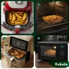 Kuketo | Wkłady Papierowe Do Air Fryer 27 × 27 cm – 125 Podgląd zdjęcia produktu 3