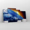 Bild auf Leinwand - Leinwandbild - Galaxie Erde Raum - Produktbild-Vorschau 4