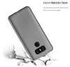 A phone case is shown falling onto a cracked surface, illustrating drop protection. Produktbild-Vorschau