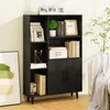 Libreria COSTWAY con ante e vani a giorno, libreria, Anteprima dell’immagine prodotto 2