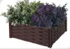 ProGarden Palisade Gartenzaun Beeteinfassung braun 45x18 cm Produktbild-Vorschau 4