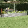 vidaXL Vyvýšený záhon z pozinkovanej ocele 332 x 40 x 36 Náhľad obrázku produktu 2
