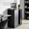 Kovová archivačná skriňa na spisy 3 priehradky 90x40x90 cm Náhľad obrázku produktu 7
