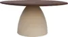 Couchtisch aus Mangoholz elfenbein - 86x76x37 cm - Marron Produktbild-Vorschau 2