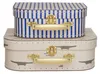 OYOY MINI Boîtes de rangement L25.5 x W18 x H8.5 beige Voir les images du produit 1
