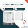 homeX Gefrierschrank No Frost, Tiefkühlschrank groß - 204 Produktbild-Vorschau 8