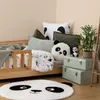 Kinderteppich panda "andy" schwarz & weiß d100cm  - Produktbild-Vorschau 5