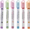 Penne curve Set di evidenziatori curvi 6 colori 6 diverse Anteprima dell’immagine prodotto 9