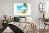 MuchoWow® Poster Strandkorb - Sonnenschirm - Palmen - Produktbild-Vorschau 4