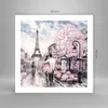 Poster - Poster ohne Rahmen - Paris Weg Illustration eiffle Produktbild-Vorschau 4