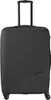 A black suitcase with a retractable handle is shown against a white background. Produktbild-Vorschau