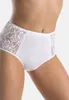 Teyli Hohe Taille Baumwollslip mit floraler Spitze Loren Produktbild-Vorschau 2