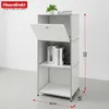 Metallregal Concept Epure MK-107, Weiß, 4-stöckiges Produktbild-Vorschau 2