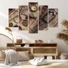 Bild auf Leinwand - Leinwandbild - 5 Teile - Kartographie Produktbild-Vorschau 7