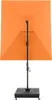 Ampel-Sonnenschirm - 300 x 220 cm - Anthrazit - Orange - Produktbild-Vorschau 6