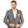 Fliege Lindgrün Größe verstellbar aus Polyester einfarbig Produktbild-Vorschau 2