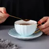 Porzellanbecher Blau 220ml Gold Edge Elegance Kaffee Produktbild-Vorschau 3