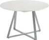 Esstisch Vicco Loyd Weiß/Grau 120 x 120 cm ausziehbar, Produktbild-Vorschau 1