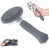 Brosse autonettoyante Zivacate pour chiens et chats, manche Voir les images du produit 1