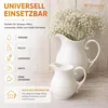 Lattiera Wilmax da 290 ml in porcellana bianca WL-995041/1C Anteprima dell’immagine prodotto 4